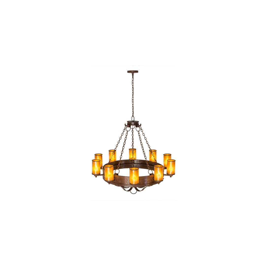 Parnella 10 Light 48" Wide Ring Chandelier