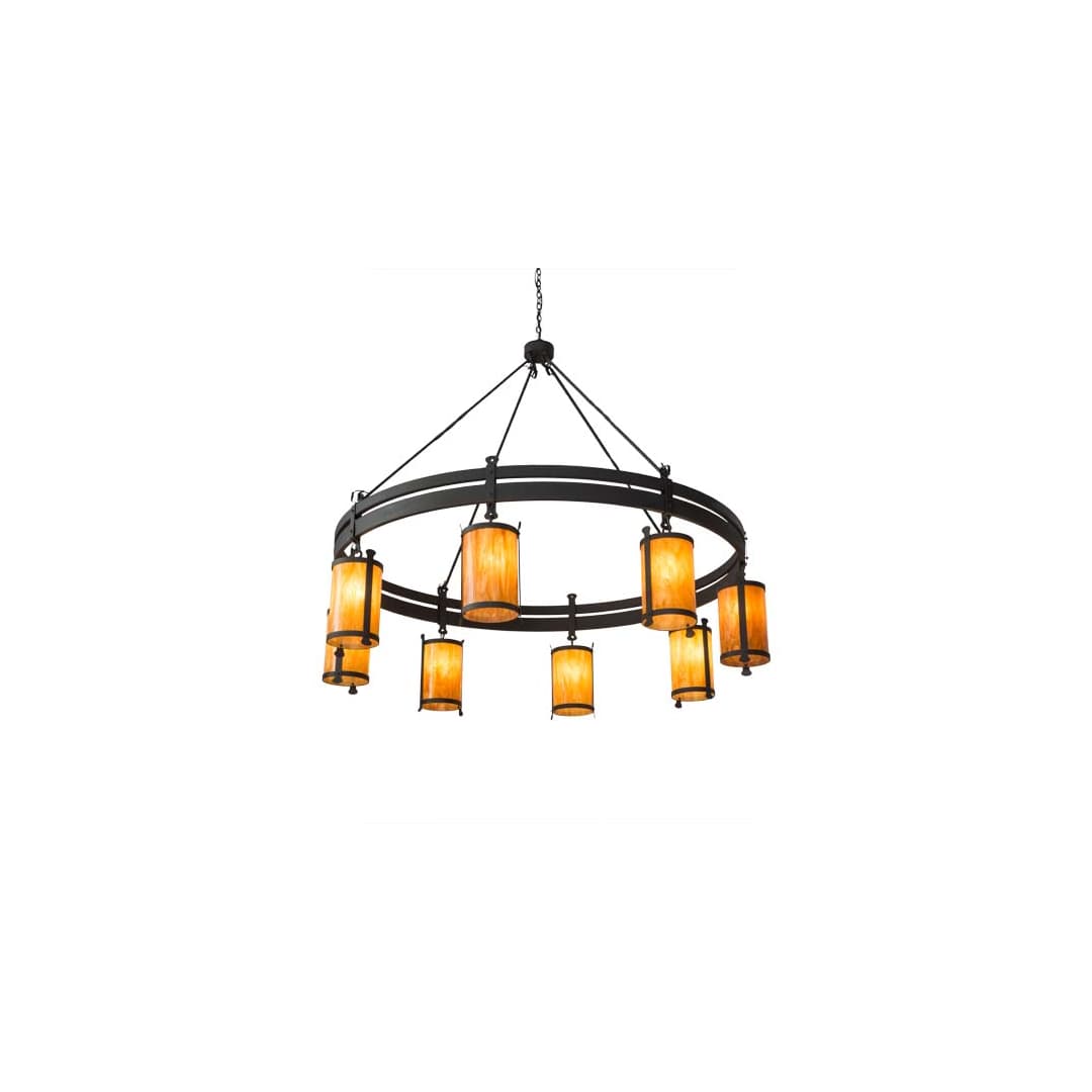 Beartooth 8 Light 84" Wide Ring Chandelier