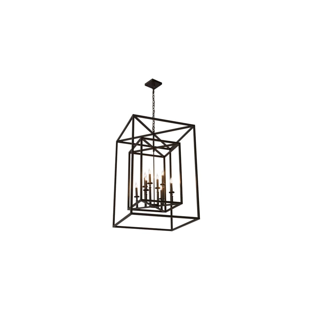 Kitzi 8 Light 40" Wide Taper Candle Pendant
