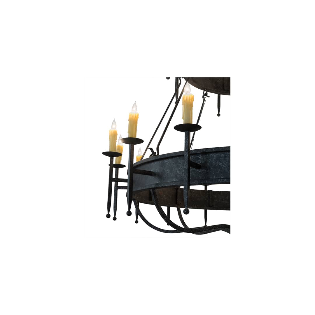 Marta 24 Light 72" Wide Taper Candle Style Chandelier