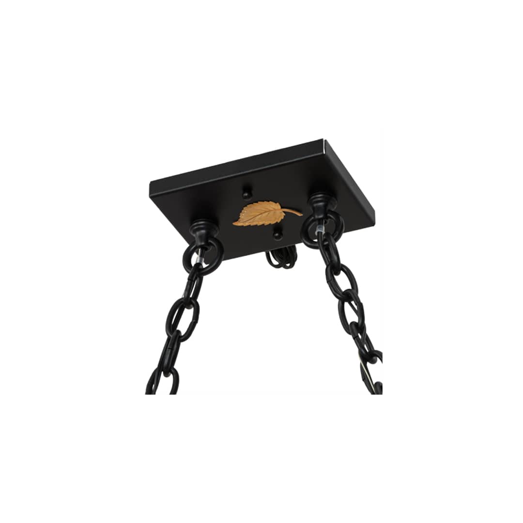 Moose at Lake 6 Light 17" Wide Linear Pendant
