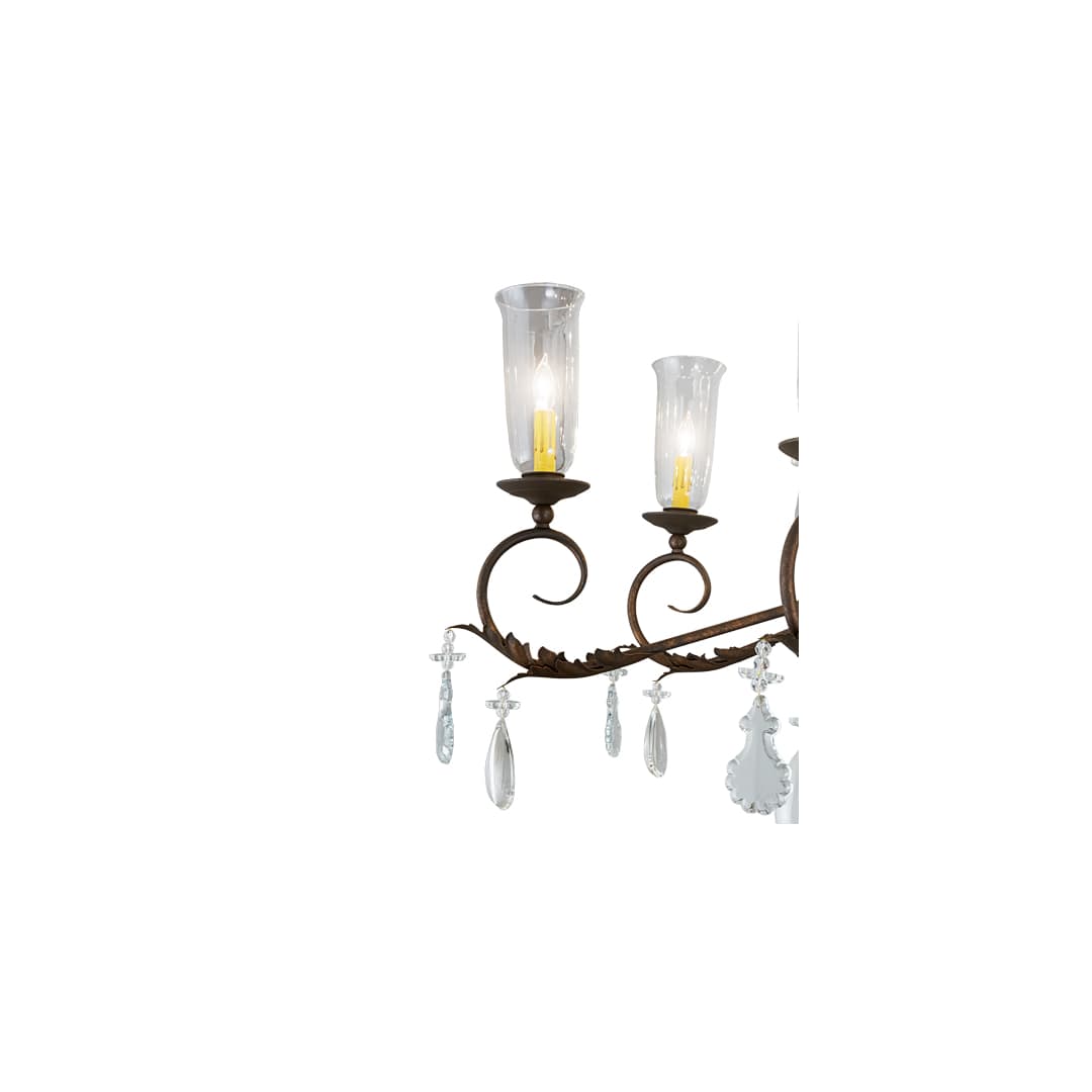 Long Windsor 14 Light 38" Wide Crystal Chandelier