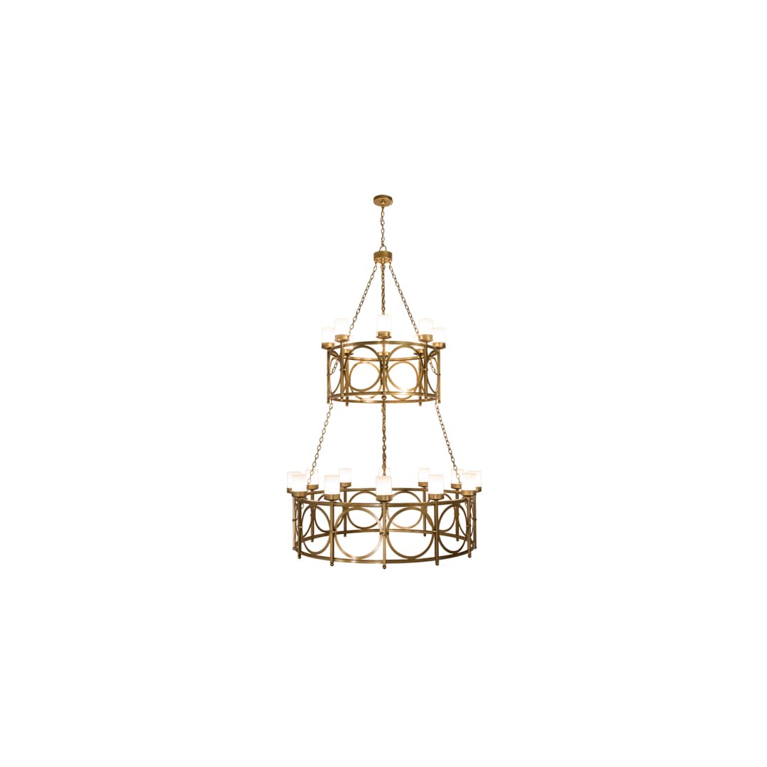 Porta 20 Light 60" Wide Ring Chandelier