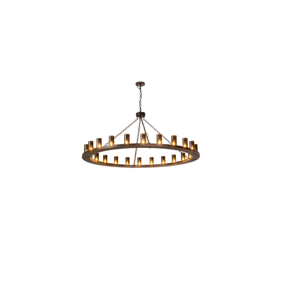 Loxley 24 Light 72" Wide Ring Chandelier