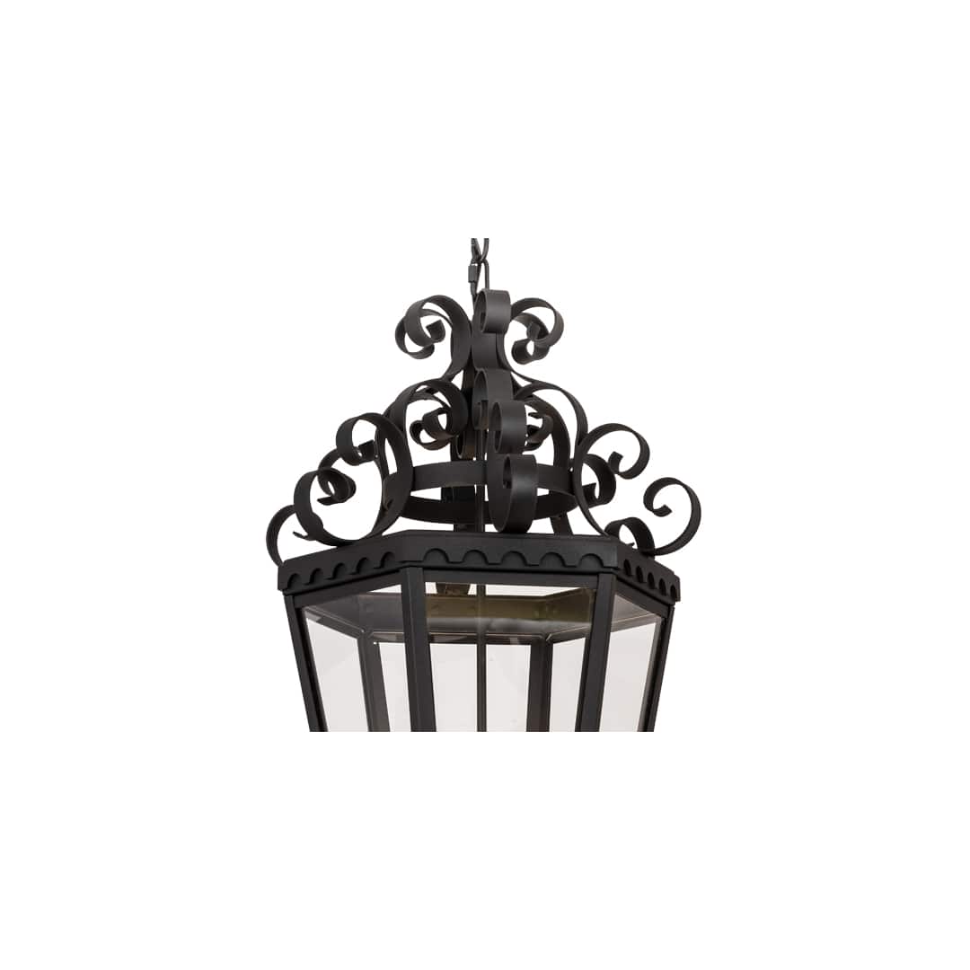 Cadenza 4 Light 18" Wide Taper Candle Pendant