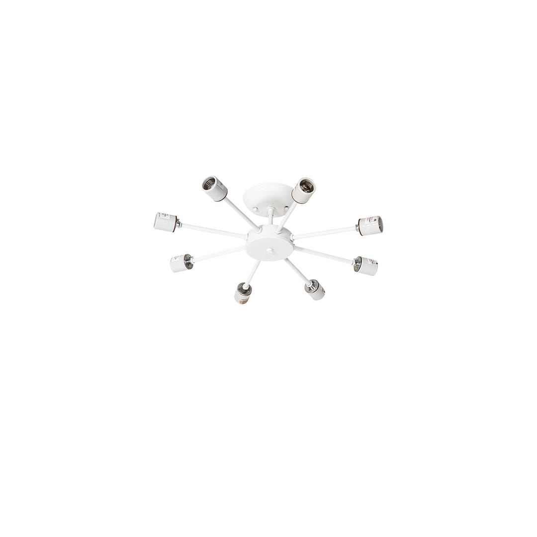 Cilindro 8 Light 48" Wide Semi-Flush Drum Ceiling Fixture - Timeless Bronze Finish