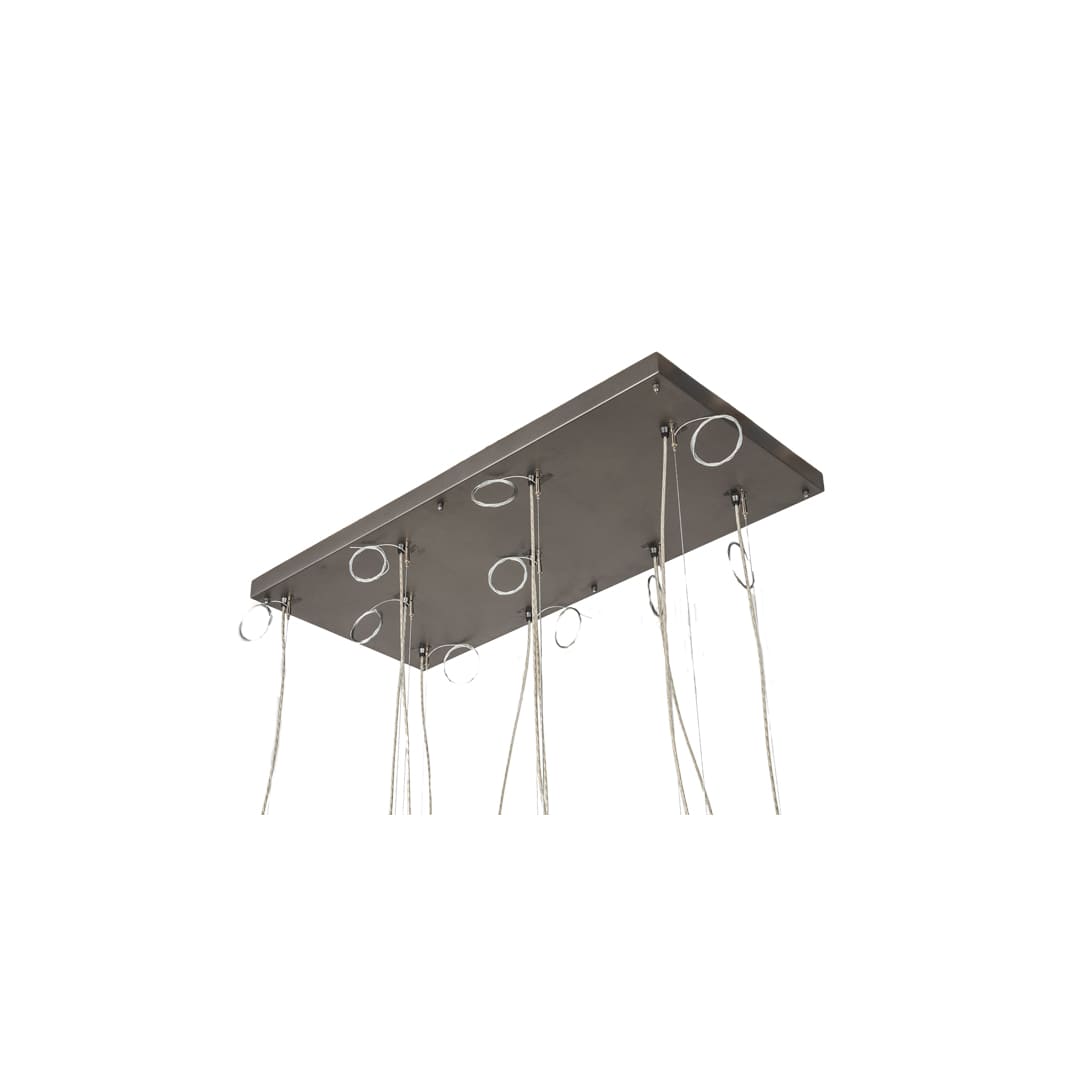 10 Light 24" Wide Multi Light Pendant