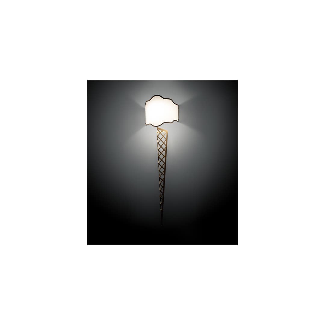 Custard and Cone 62" Tall Wall Sconce
