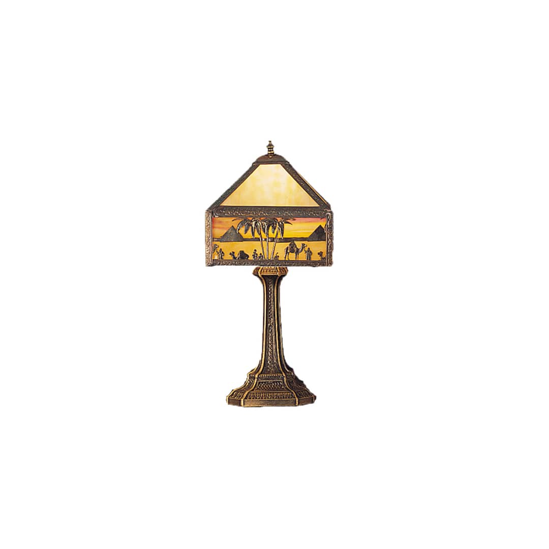 Camel Mission 20" Tall Buffet Table Lamp