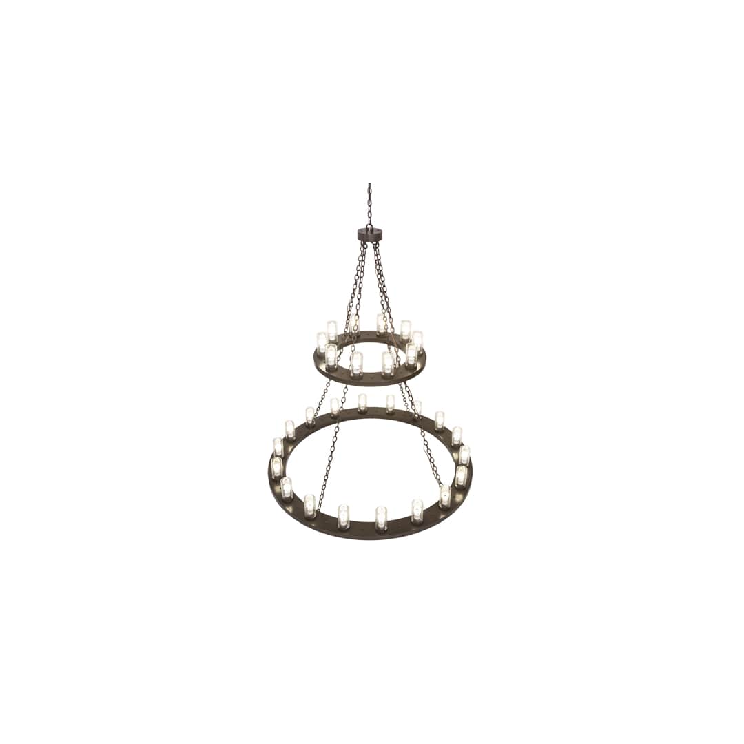 Loxley 28 Light 60" Wide Ring Chandelier