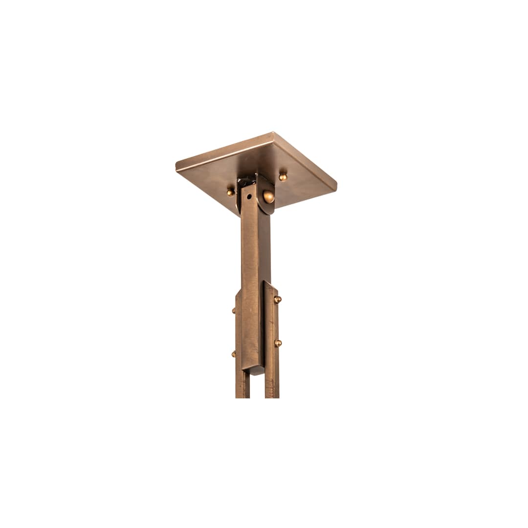 3 Light 45" Wide Linear Pendant