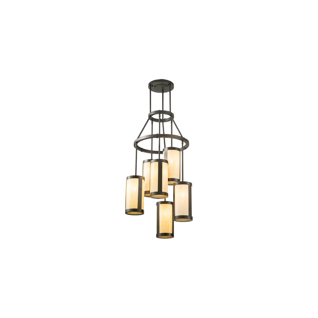 Cartier 6 Light 24" Wide Ring Chandelier