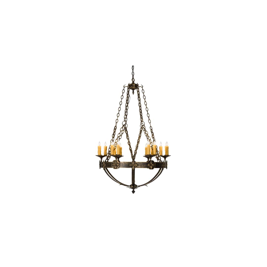 Neapolis 18 Light 32" Wide Taper Candle Style Chandelier