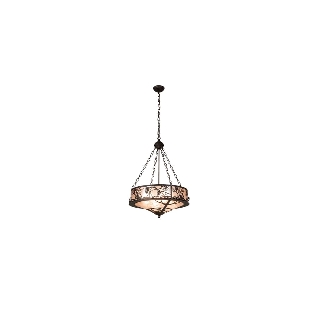 4 Light 24" Wide Pendant