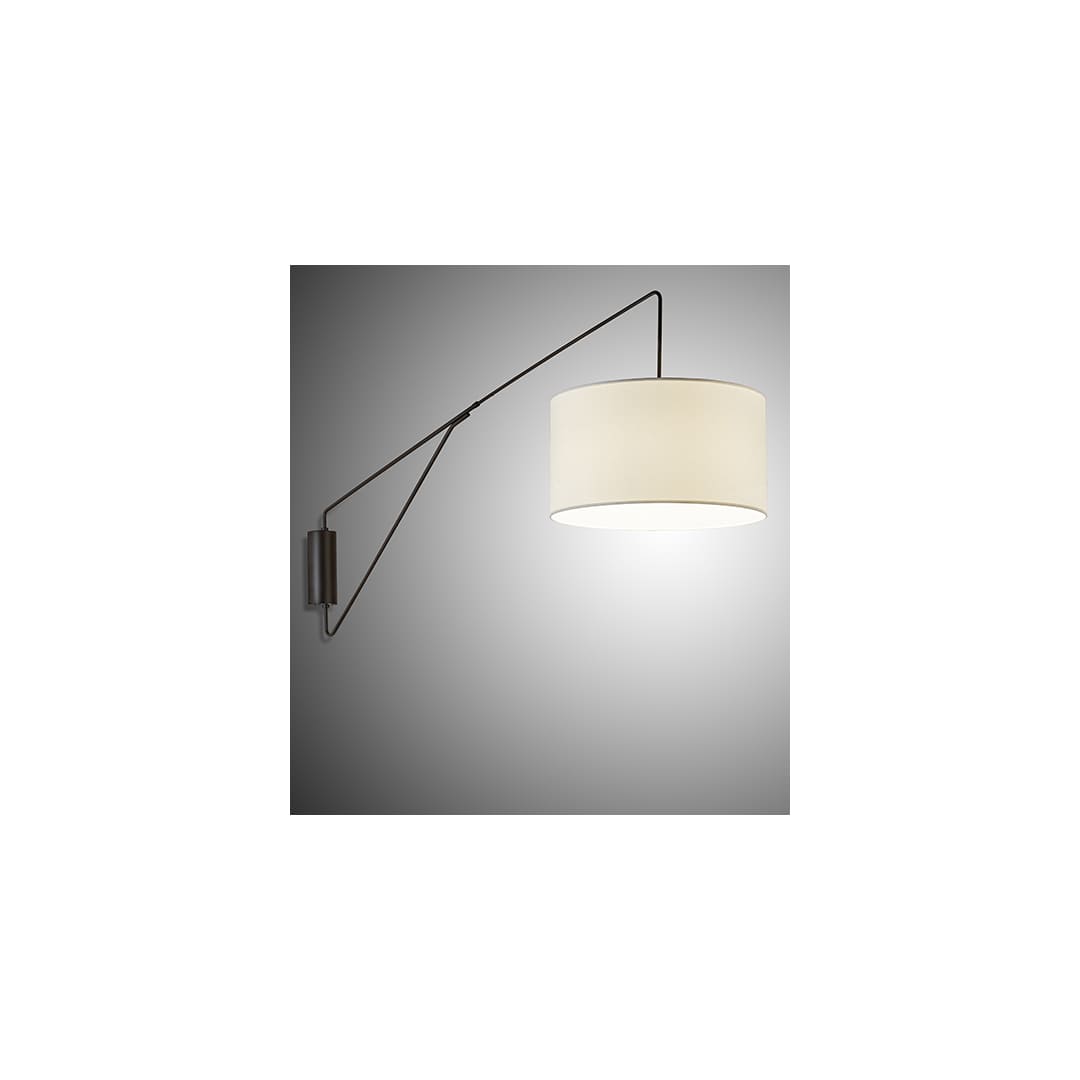 Cilindro Textrene 34" Tall Wall Sconce with Shade