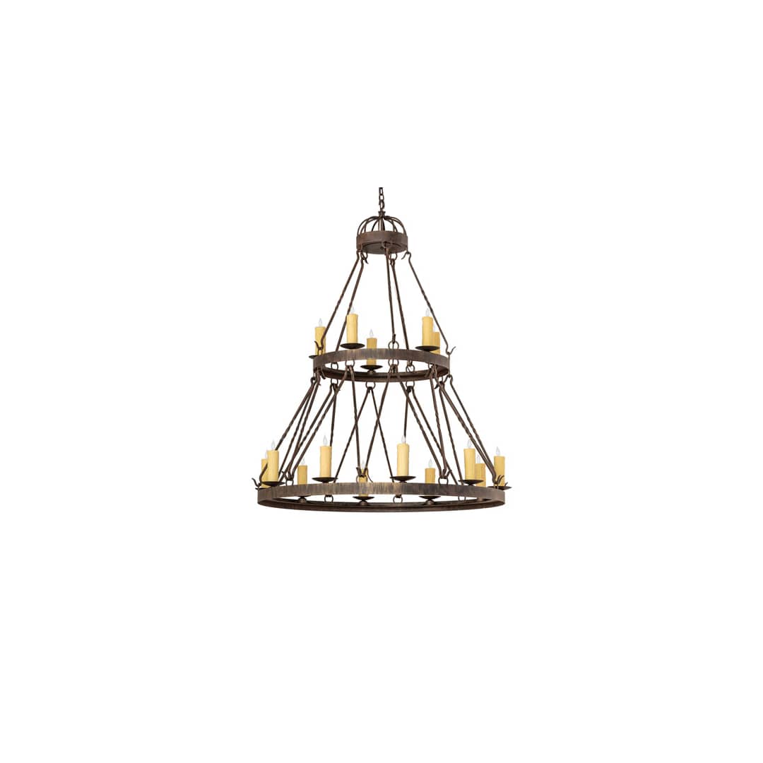 Lakeshore 15 Light 48" Wide Taper Candle Style Chandelier
