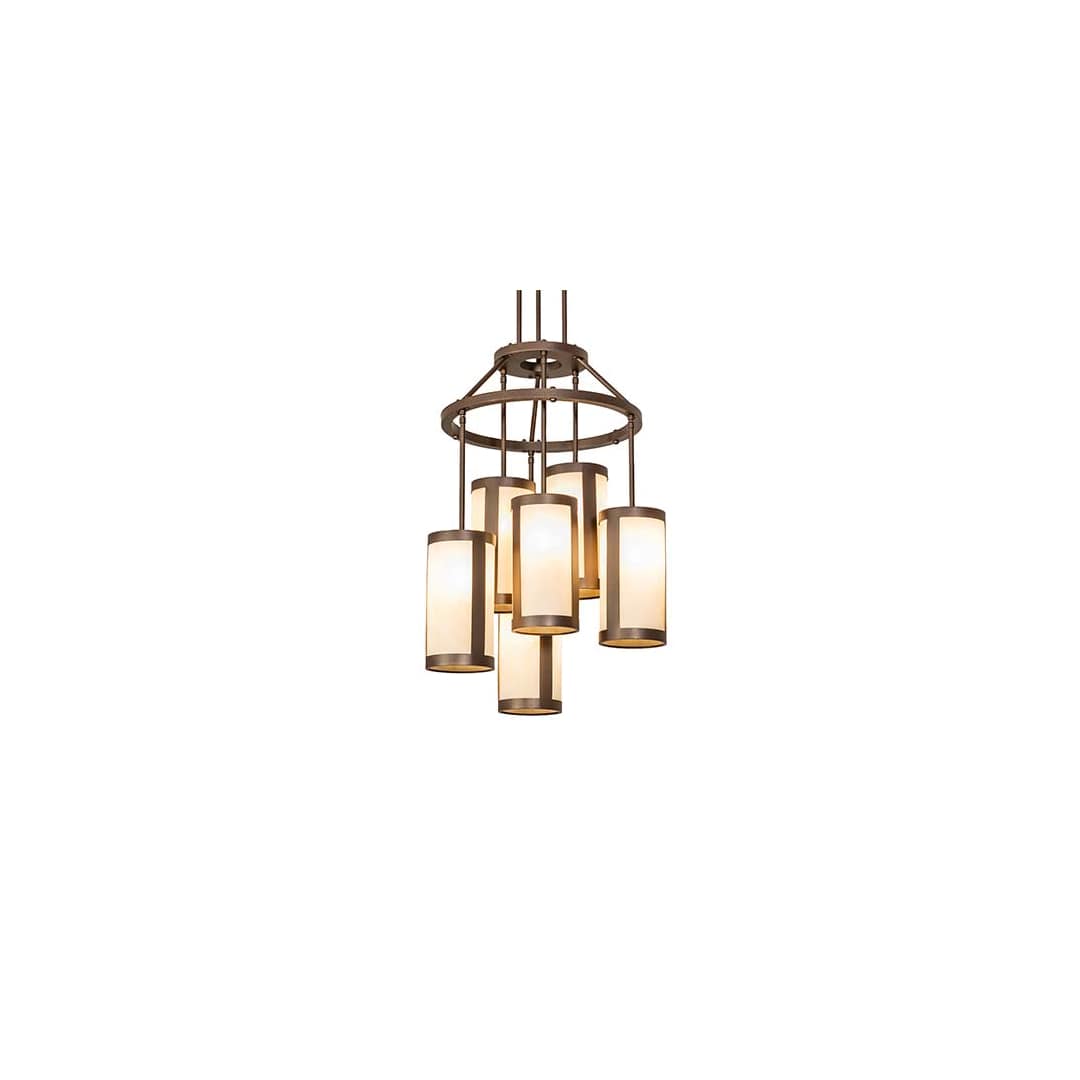 Cartier 6 Light 24" Wide Ring Chandelier