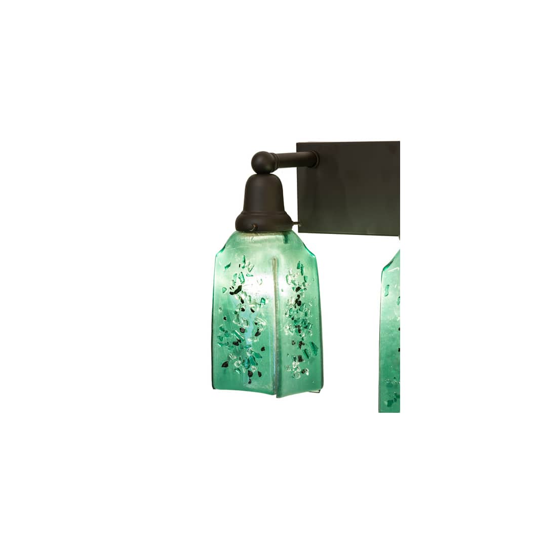 3 Light 12" Tall Wall Sconce