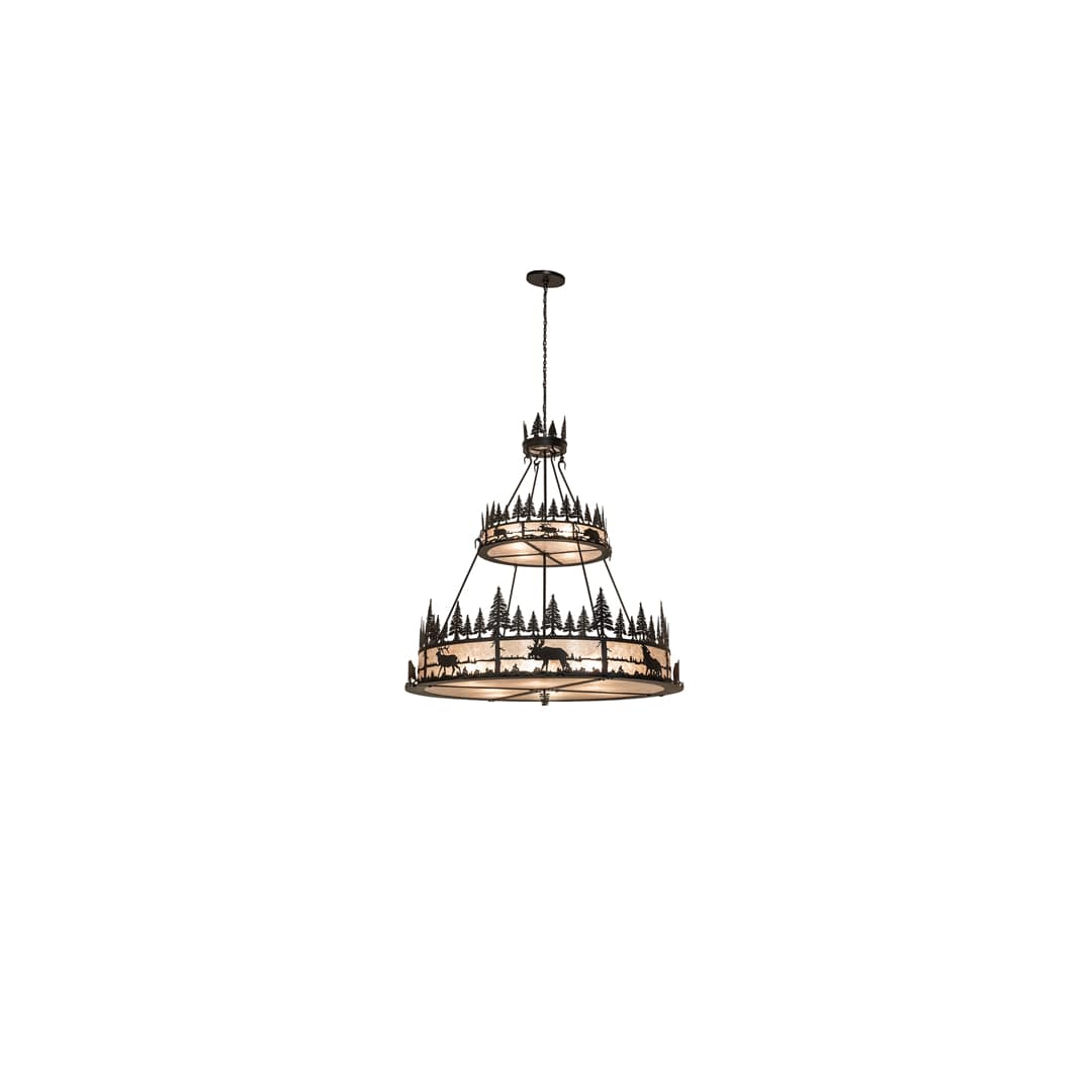 12 Light 72" Wide Pendant