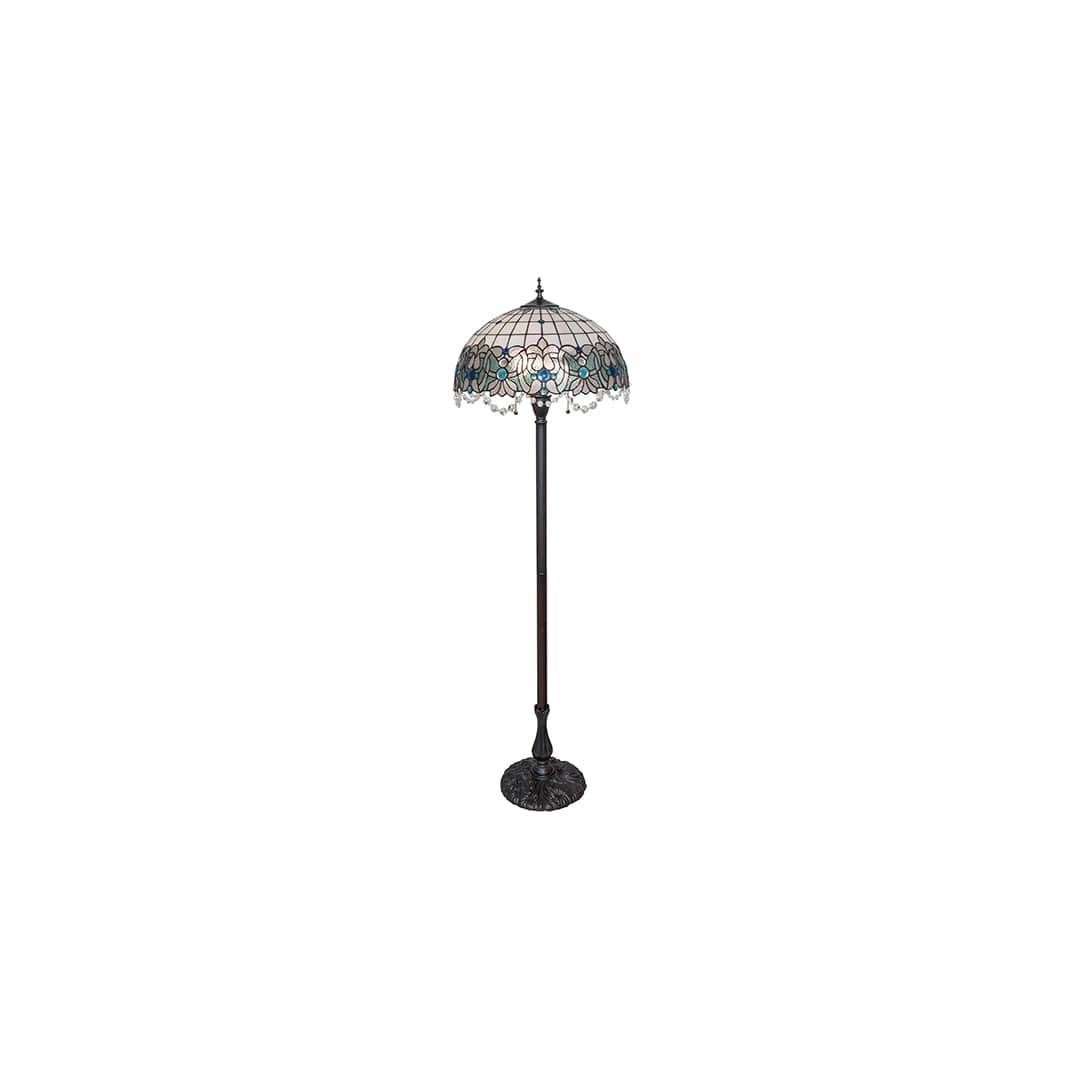 Angelica 2 Light 63" Tall Buffet Floor Lamp
