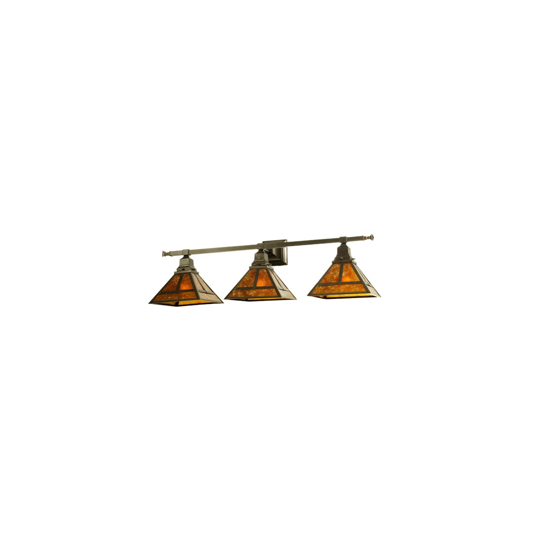 3 Light 12" Tall Wall Sconce