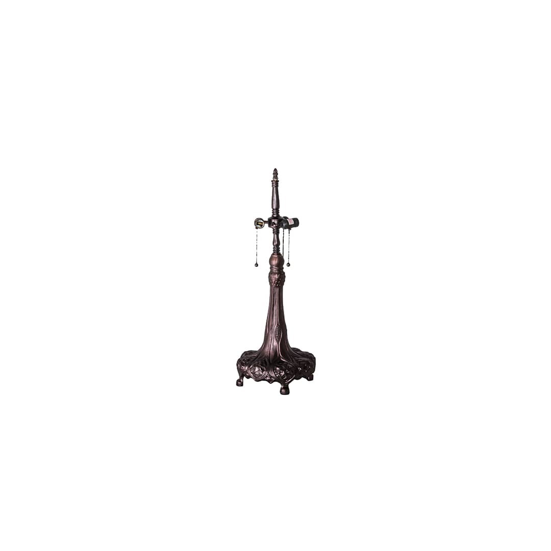3 Light 31" Tall Tiffany Table Lamp