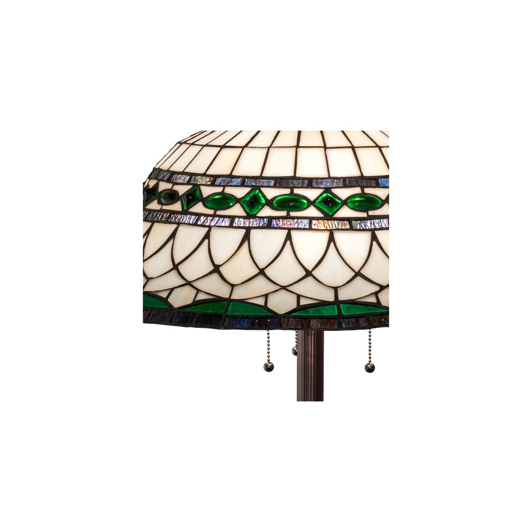 3 Light 62" Tall Torchiere Floor Lamp