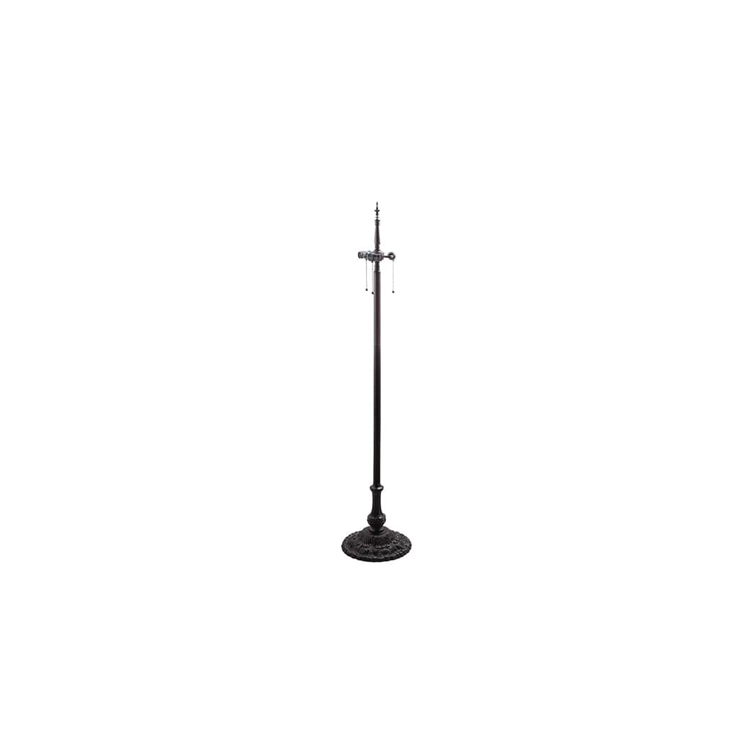 3 Light 62" Tall Tiffany Floor Lamp