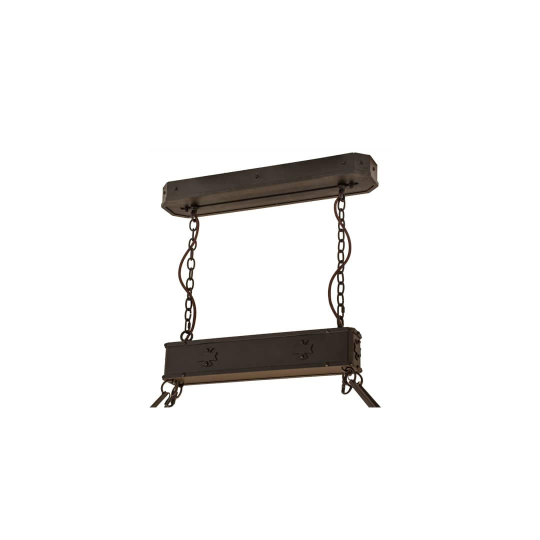 Carpathian 28 Light 82" Wide Linear Chandelier
