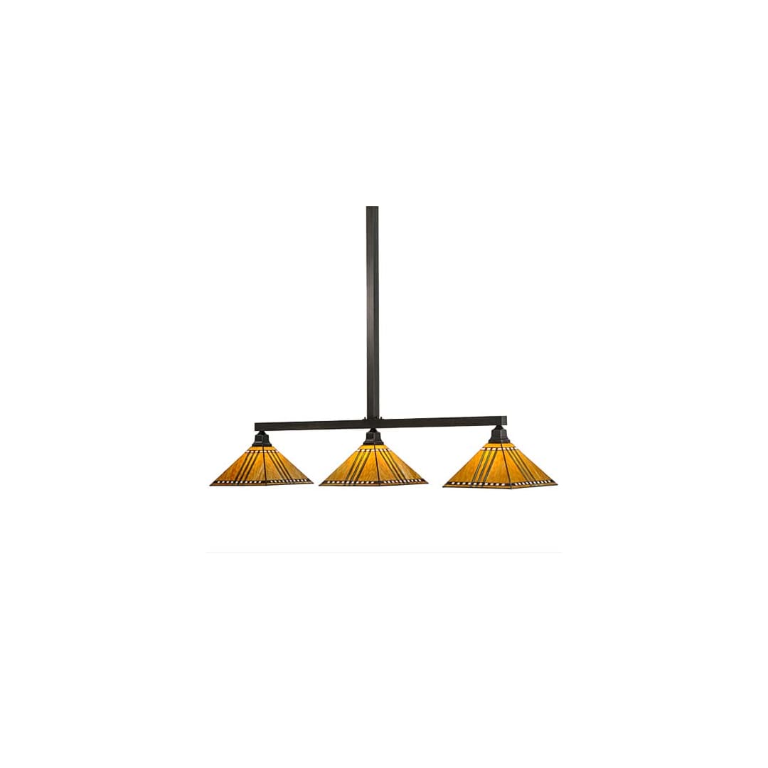 Prairie Corn 3 Light 13" Wide Linear Pendant