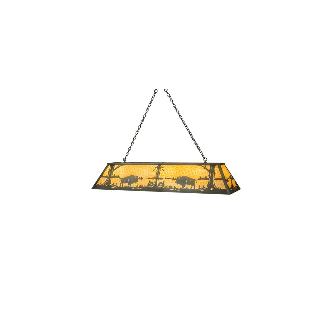 Buffalo 9 Light 17" Wide Linear Pendant