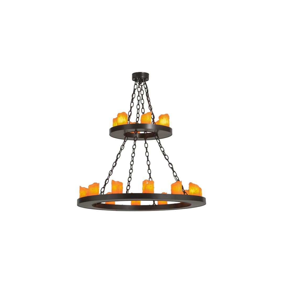 Loxley 18 Light 36" Wide Pillar Candle Style Chandelier