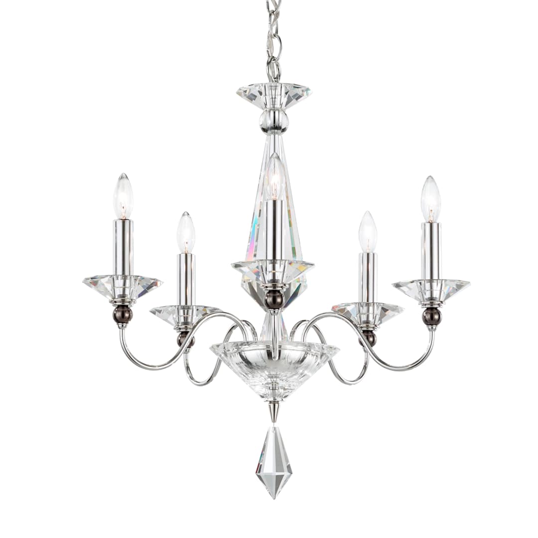 Jasmine 5 Light 20" Wide Crystal Chandelier with Swarovski Optic Crystals