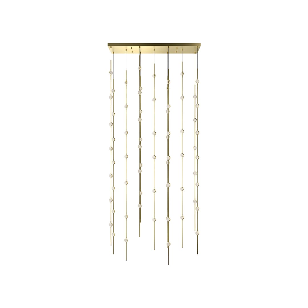 Constellation Andromeda 69 Light 36" Wide LED Abstract Multi Light Pendant