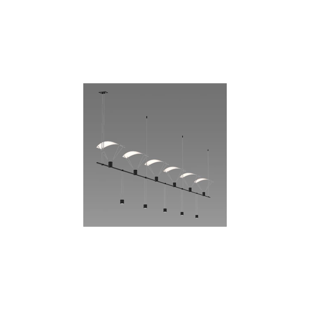 Suspenders 11 Light 110" Wide Full Sized Pendant