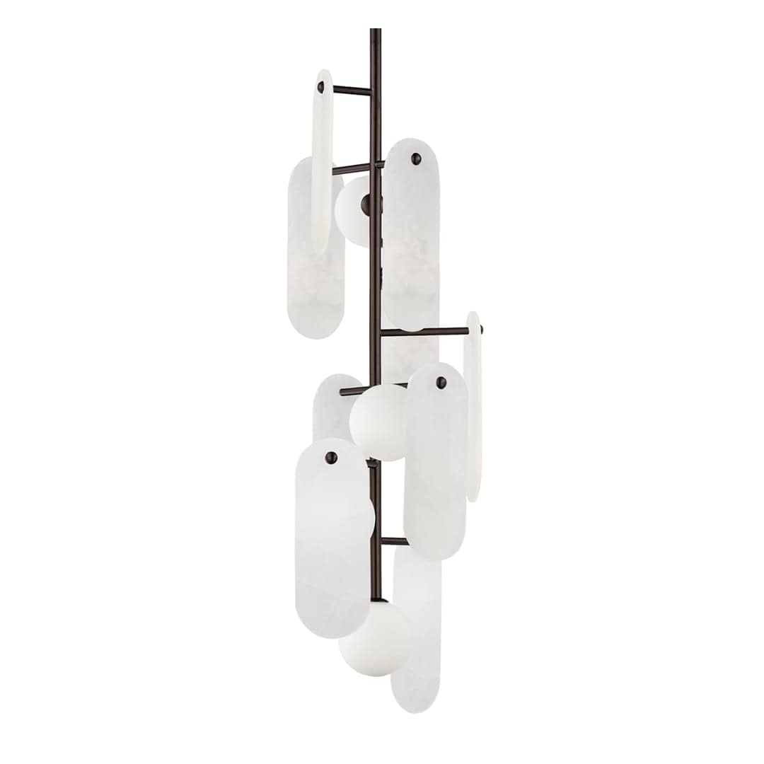 Megalith 5 Light 13" Wide LED Abstract Pendant