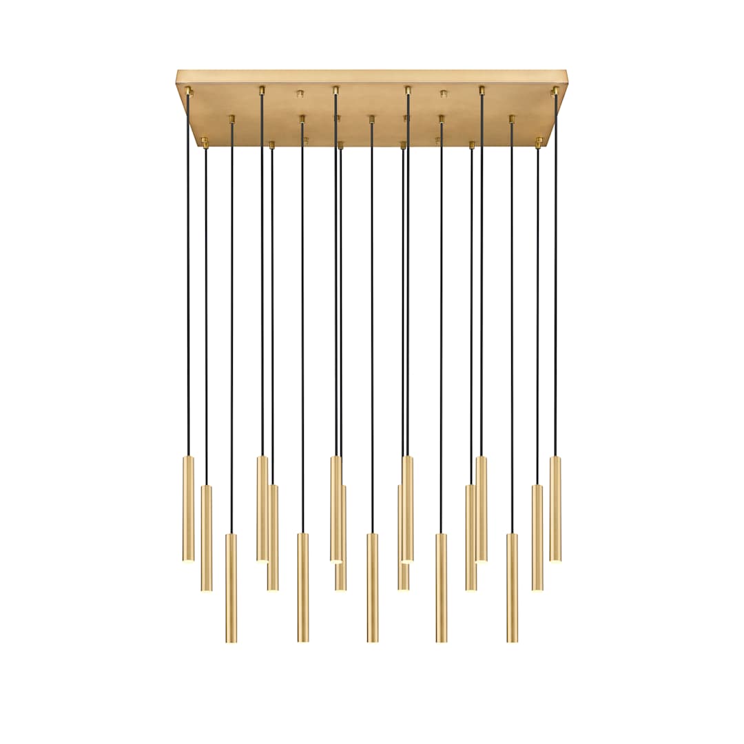 Forest 18" Wide Linear Chandelier