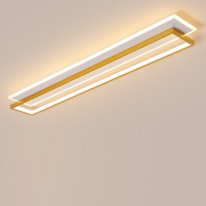 Minimalist Personalized Creative LED Three Color Dimming Strip Wall Lamp