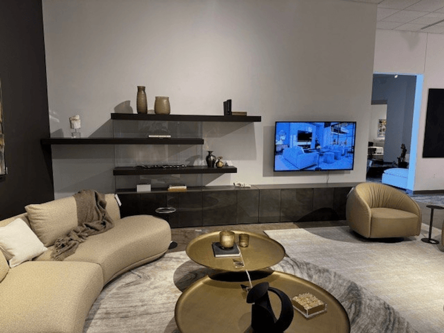 Air TV & Shelving Unit