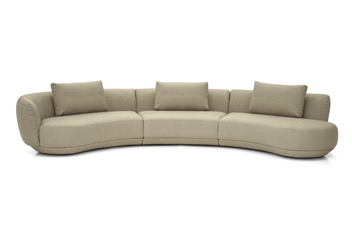 Andali 3pc Sectional - Putty
