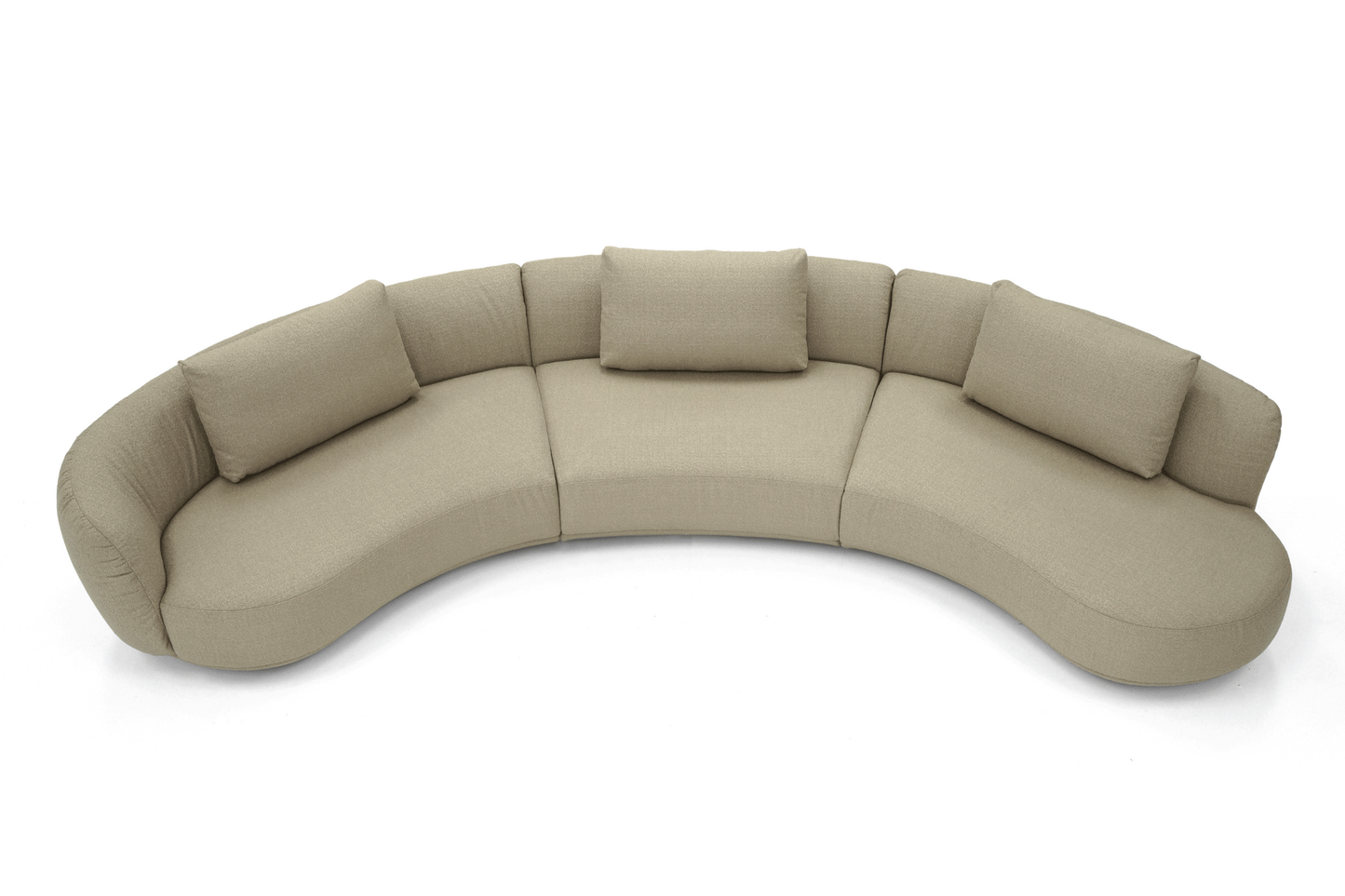 Andali 3pc Sectional - Putty
