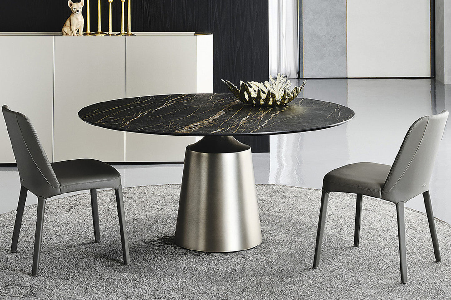 Yoda Keramik Dining Table - 62.25 In