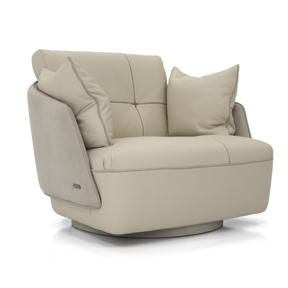 Space Swivel Chair - Ivory