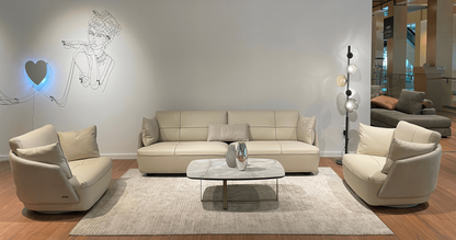Space Swivel Chair - Ivory