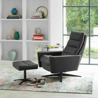 Cirrus Comfort Air Chair & Ottoman - Star Base
