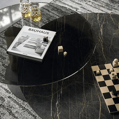 Arena Keramik Bond Cocktail Table - Fume