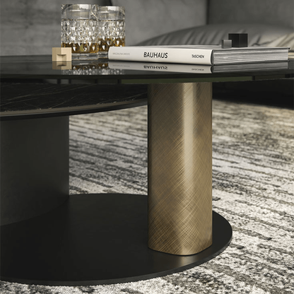 Arena Keramik Bond Cocktail Table - Fume