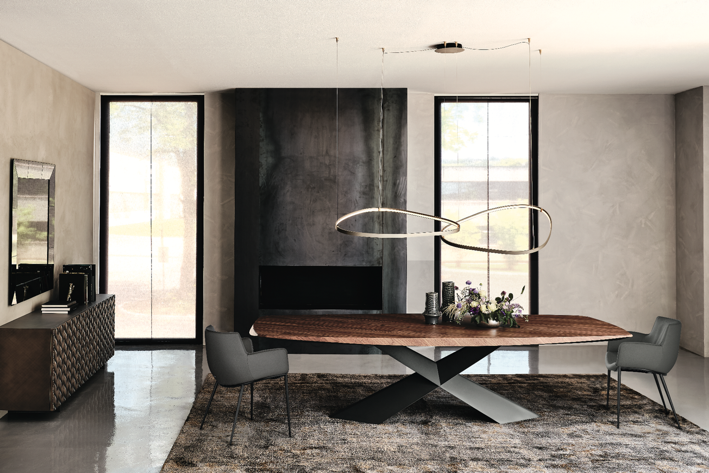 Tyron Masterwood Table - 118 In
