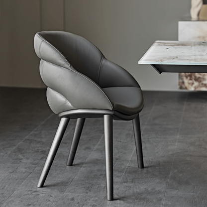 Camilla Side Chair - Burned Oak