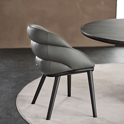 Camilla Side Chair - Burned Oak